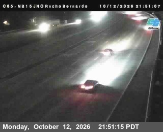 I-15 at Just North of Rancho Bernardo Road