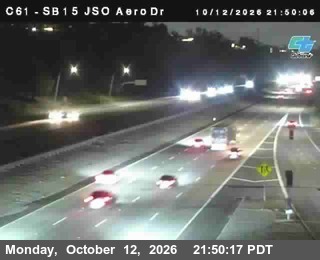 I-15 at Just South of Aero Drive