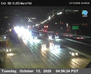 I-15 at Just South of Mercy Road