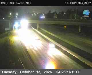I-15 at Just South of SR-78