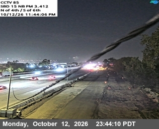 I-15 at N of Fourth Street