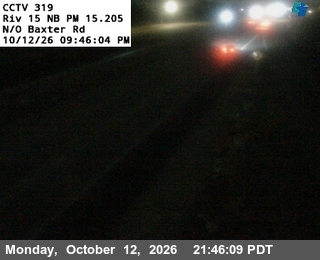 I-15 at North of Baxter Road