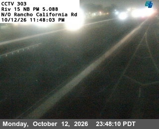 I-15 at North of Rancho California Road