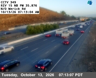 I-15 at North of Werick Road