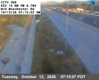 I-15 at North of Winchester Rd