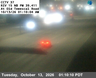 I-15 at Old Temescal Road