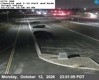 I-15 at Park and Ride West