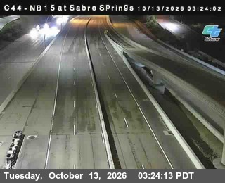 I-15 at Sabre Springs DAR