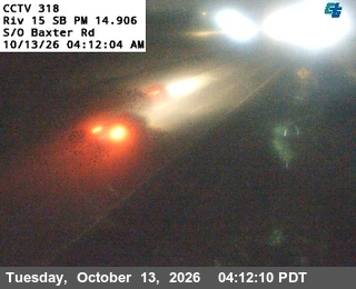 I-15 at South of Baxter Road