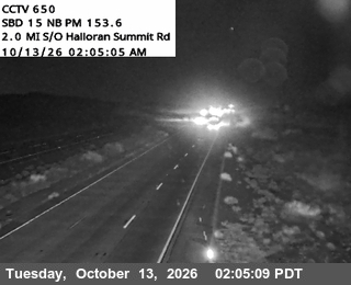 I-15 at South of Halloran