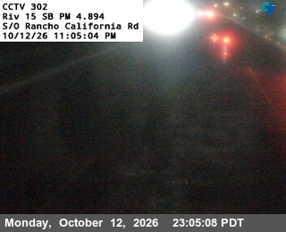 I-15 at South of Rancho California Road