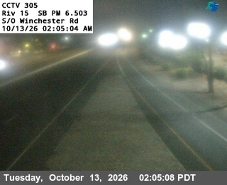 I-15 at South of Winchester Rd