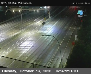 I-15 at Via Rancho Parkway