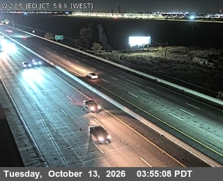I-205 at Just East of junction 580
