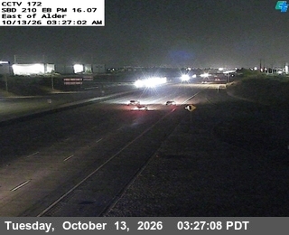 I-210 at 0.1 Miles East of Alder
