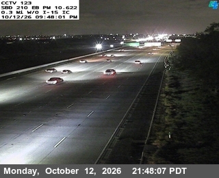 I-210 at 0.3 Miles West of I-15