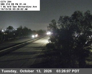 I-210 at 1 mi west of San Bernardino Ave