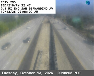 I-210 at East of San Bernardino Avenue
