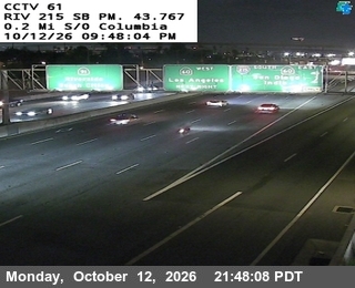 I-215 at 0.2 Miles S of Columbia