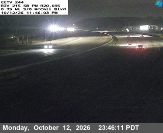 I-215 at 0.75 Miles South of McCall Boulevard