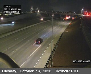 I-215 at N of Highland