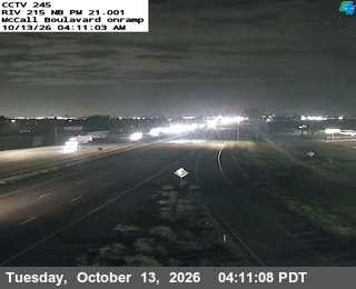 I-215 at North of McCall Boulevard