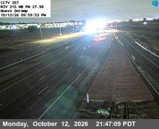 I-215 at North of Nuevo Road
