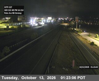 I-215 at Onramp Palm Ave NB