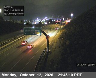 I-215 at S of University Pkwy