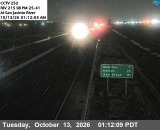 I-215 at San Jacinto