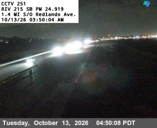 I-215 at Southbound San Jacinto