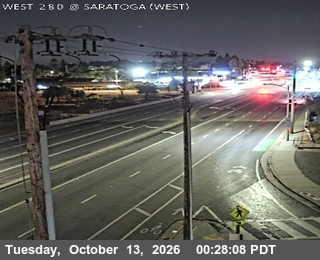 I-280 at Saratoga Onramp
