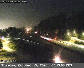 I-280 at Sneath Ln NB Loop Onramp