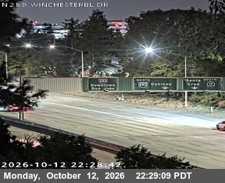 I-280 at Winchester Bl Or