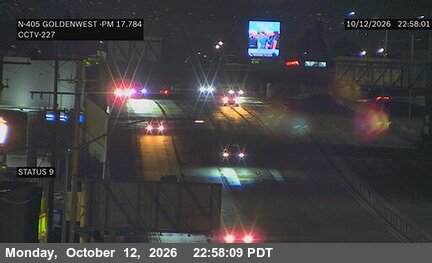 I-405 at Goldenwest Avenue