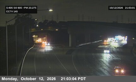 I-405 at I 405 : (145) south of I-605