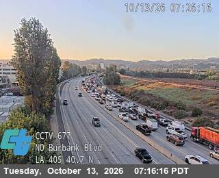 I-405 at North of Burbank Blvd
