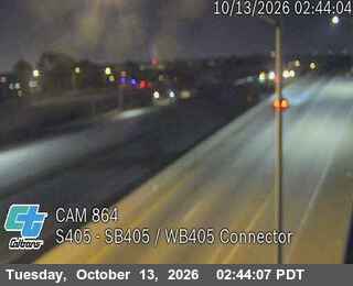 I-405 at SB 405 / WB 105 Connector