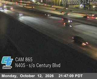 I-405 at South of Century Blvd