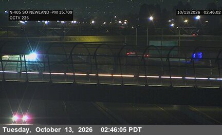 I-405 at South of Newland Street