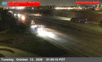 I-5 at Brookhurst Street