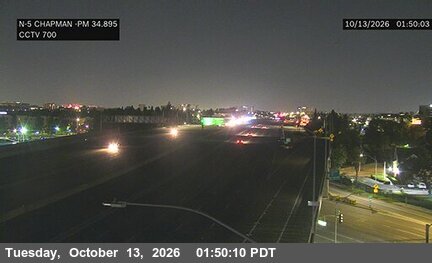 I-5 at Chapman Ave