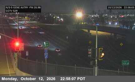 I-5 at Gene Autry