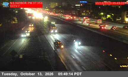 I-5 at Harbor Boulevard