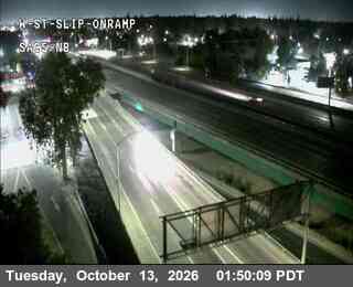 I-5 at Hwy 5 NB at W St slip on ramp