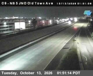 I-5 at Just North of Old Town