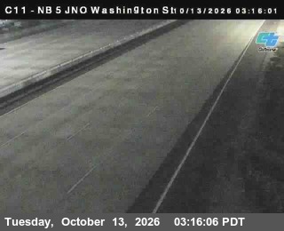 I-5 at Just North of Washington Street