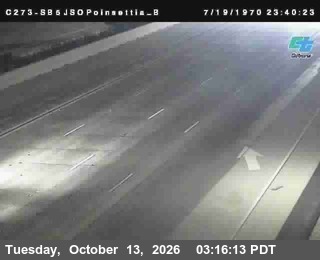 I-5 at Just South of Poinsettia Bottom