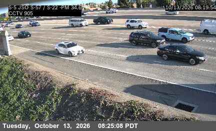 I-5 at Just south of SB I-5 SR-57/SR-22