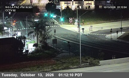 I-5 at La Paz Road